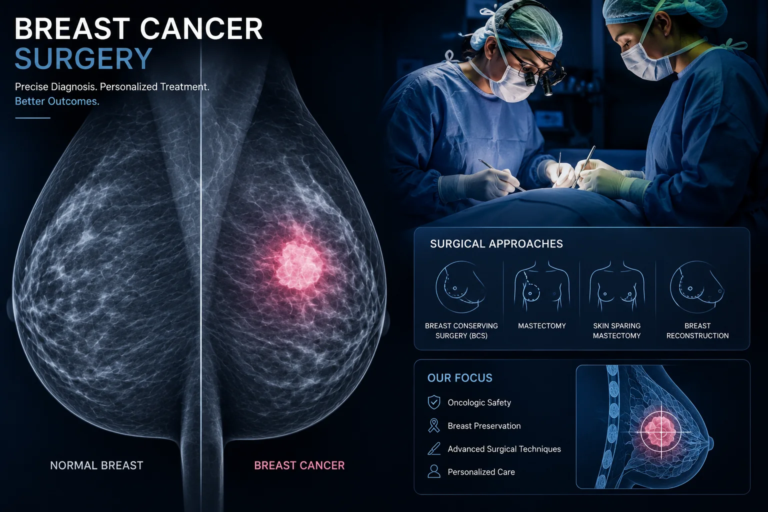 Thoracic oncology surgery