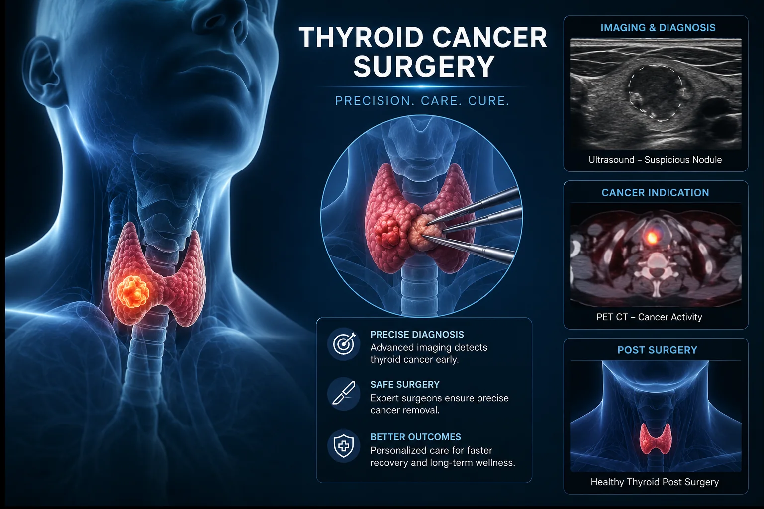 Thyroid cancer surgery